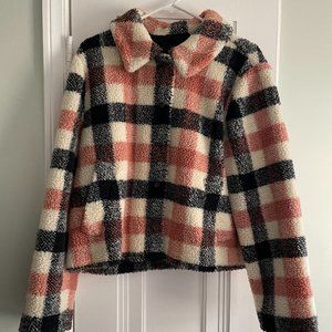Madewell Sherpa Hazlewood Jacket (Shirt Jacket, Shacket) - Size Large